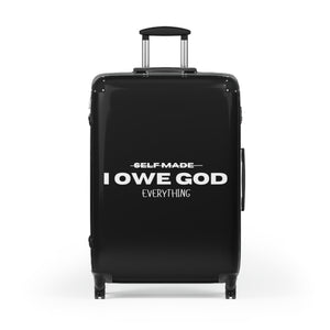 I OWE GOD EVERYTHING SUITCASE