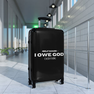 I OWE GOD EVERYTHING SUITCASE