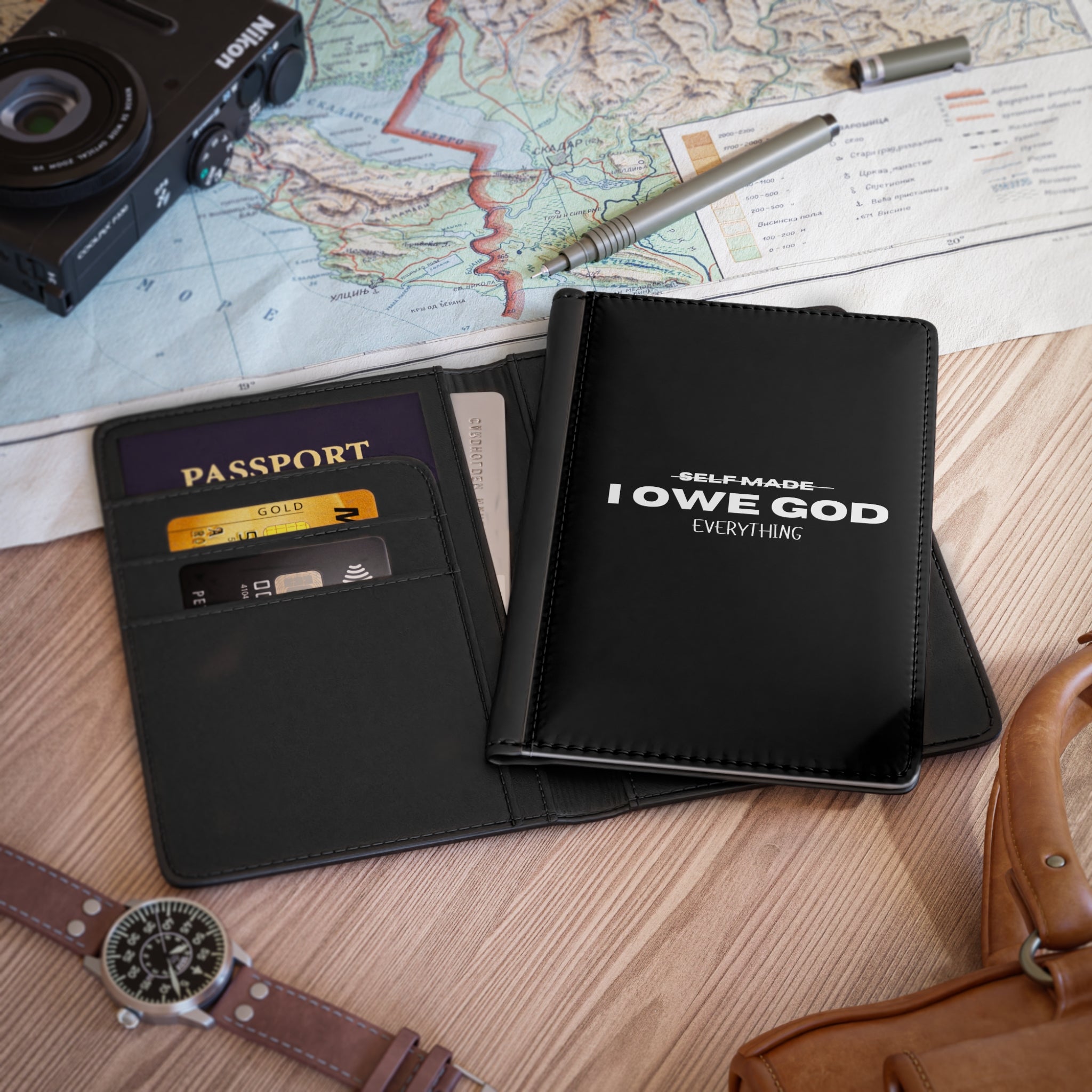 I OWE GOD EVERYTHING PASSPORTCOVER