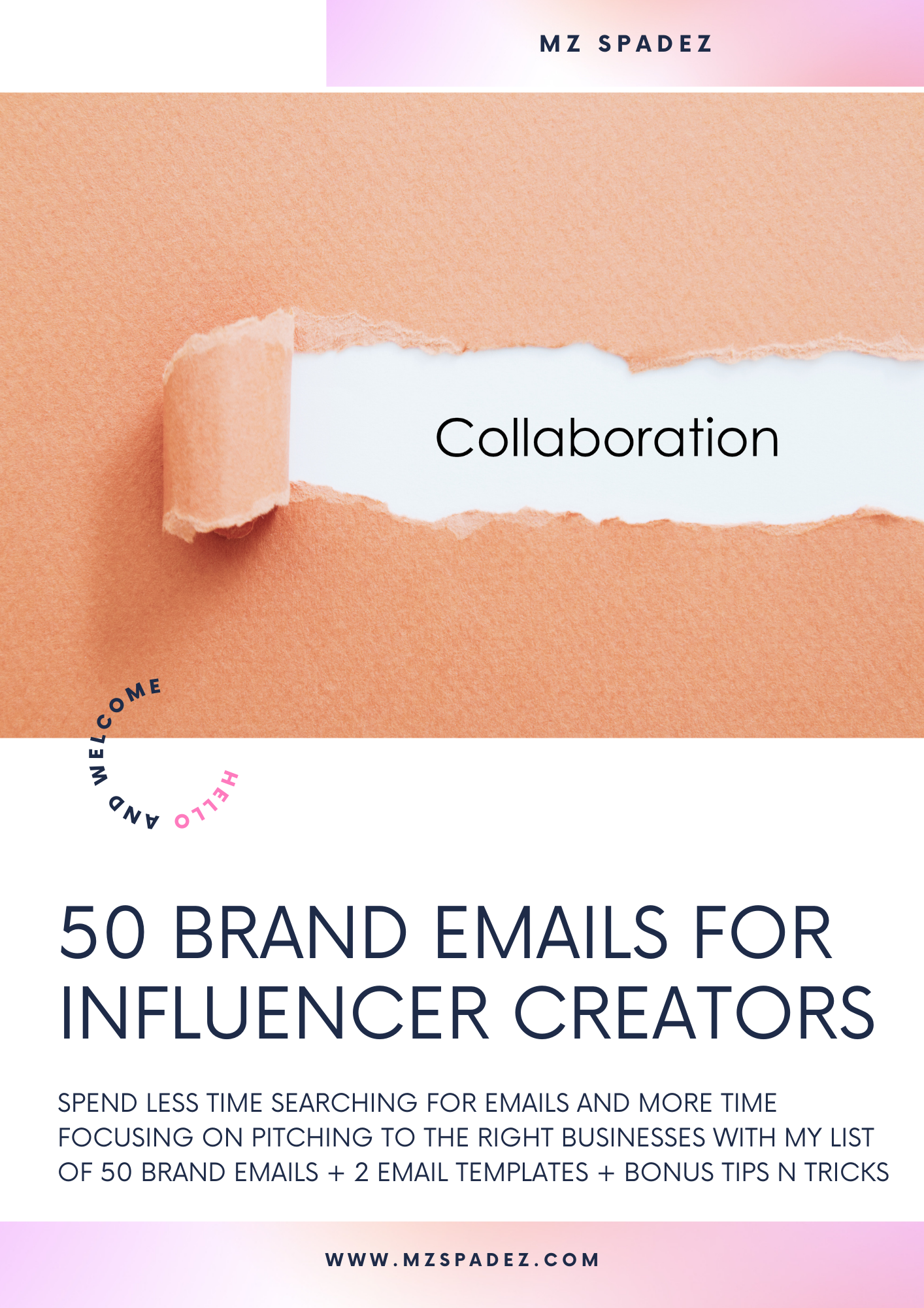 50 BRAND E-MAILS FOR NEW CREATORS