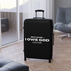 I OWE GOD EVERYTHING SUITCASE