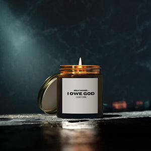 I OWE GOD EVERYTHING COCONUT APRICOT CANDLE