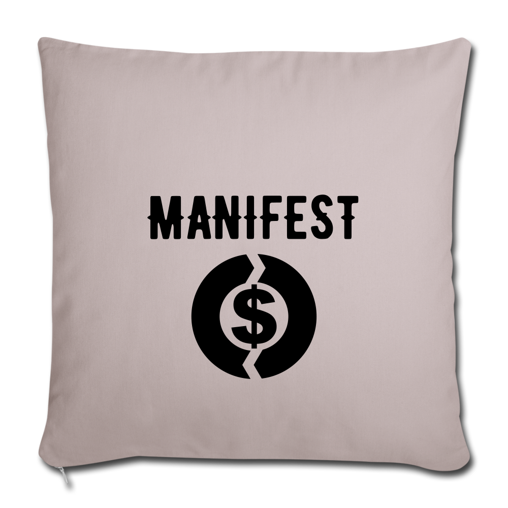 Manifest Pillow - light taupe