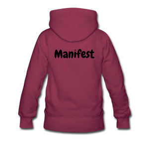 Women’s Premium Hoodie - burgundy