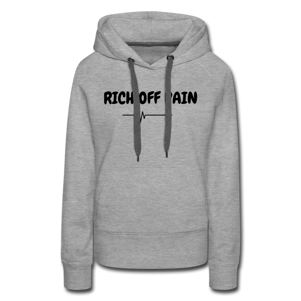 Women’s Premium Hoodie - heather gray