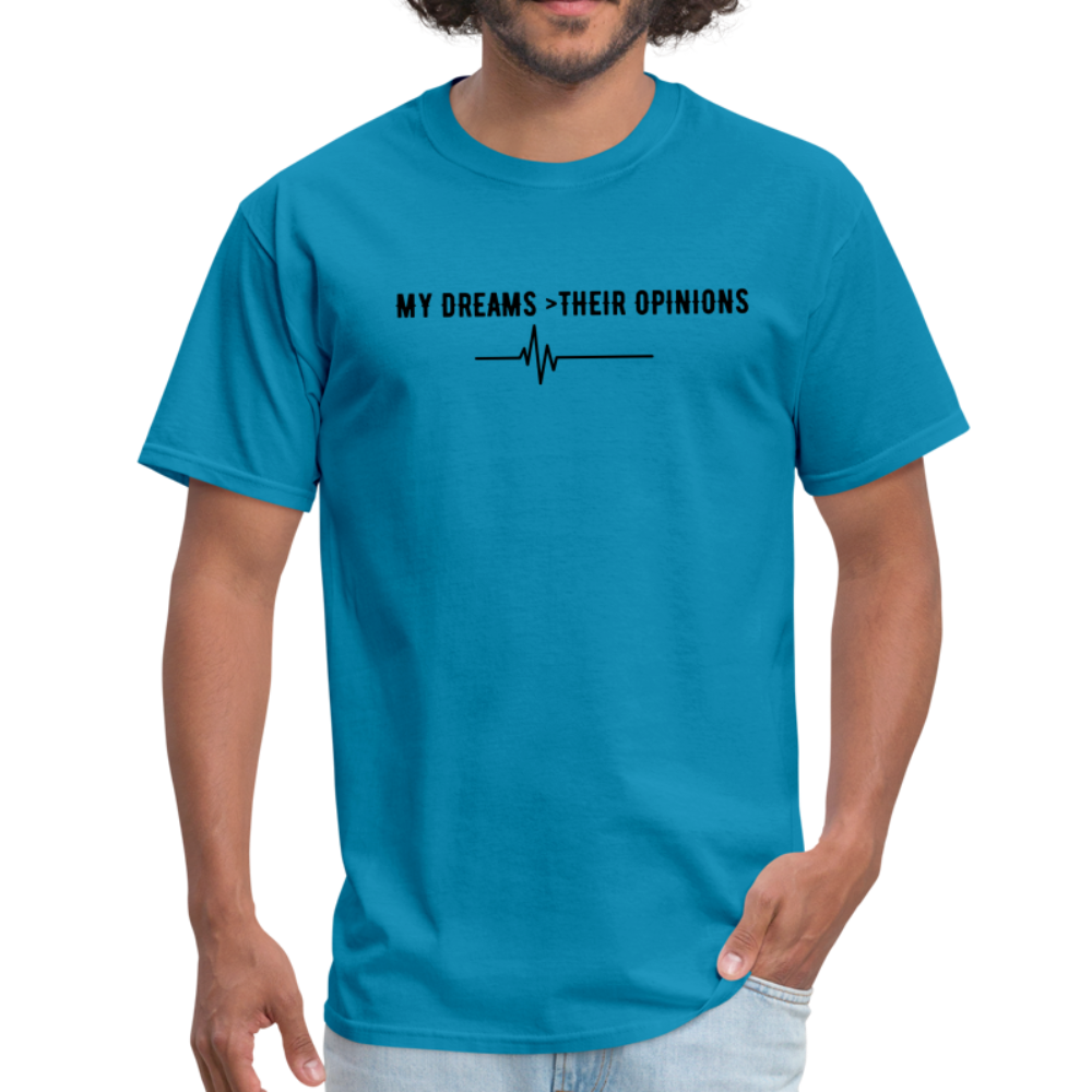 My Dreams > Their Opinions Unisex T-Shirt - turquoise