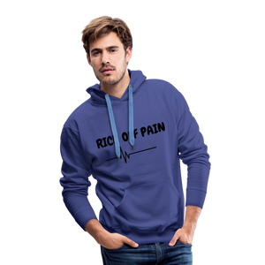 RICH OFF PAIN Men's Hoodie - royalblue