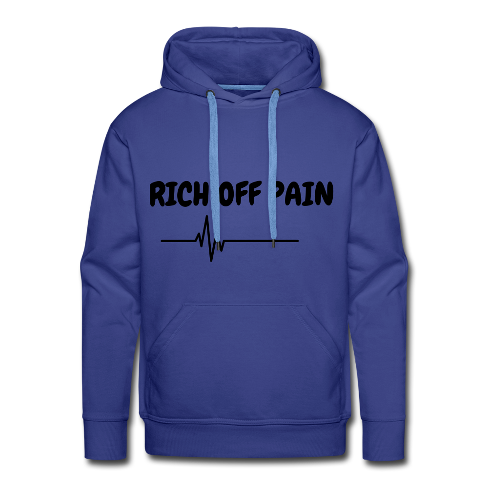 RICH OFF PAIN Men's Hoodie - royalblue