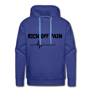 RICH OFF PAIN Men's Hoodie - royalblue