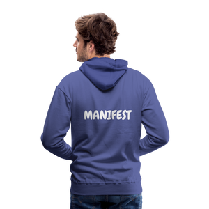 Men’s Hoodie (WHITE LETTERING) - royalblue