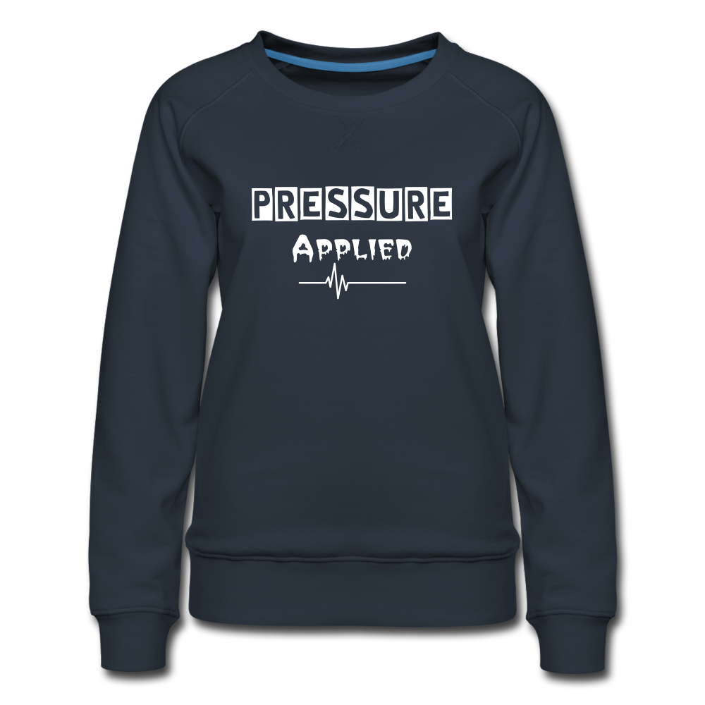 PRESSURE APPLIED - Women’s Sweatshirt - navy