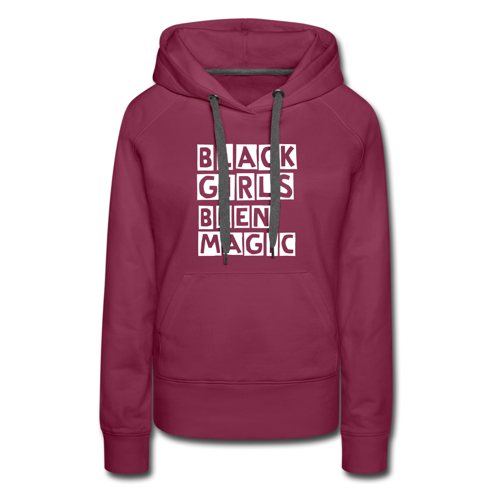 Women’s Premium Hoodie - burgundy