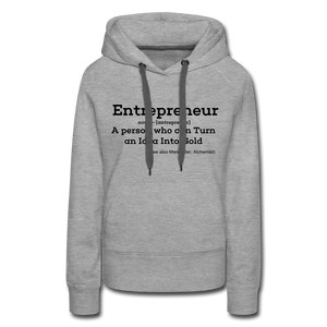 Entrepreneur Hoodie - heather grey