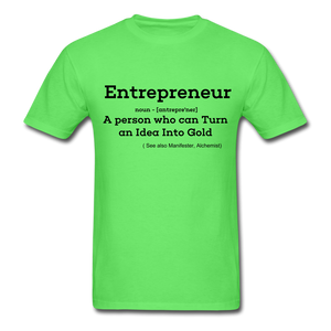 Entrepreneur Unisex TShirt - kiwi