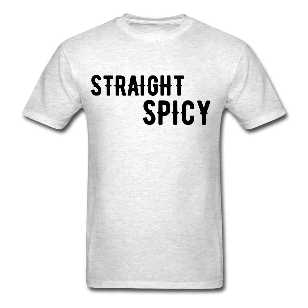 STRAIGHT SPICY TSHIRT - light heather gray