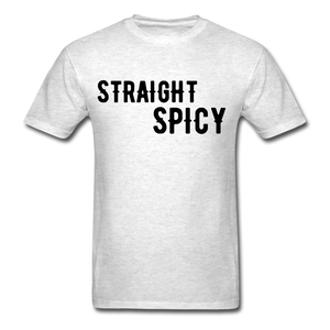 STRAIGHT SPICY TSHIRT - light heather gray