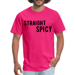 STRAIGHT SPICY TSHIRT - fuchsia