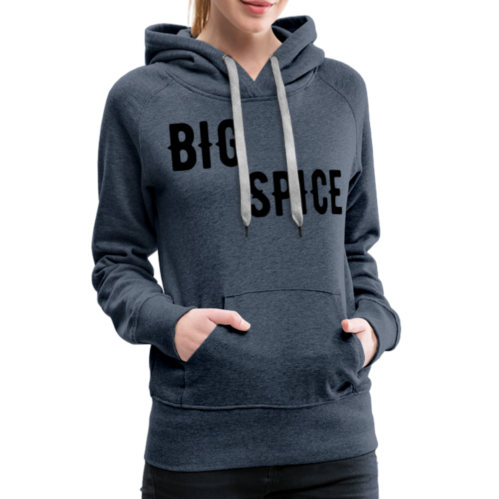 BIG SPICE Hoodie - heather denim