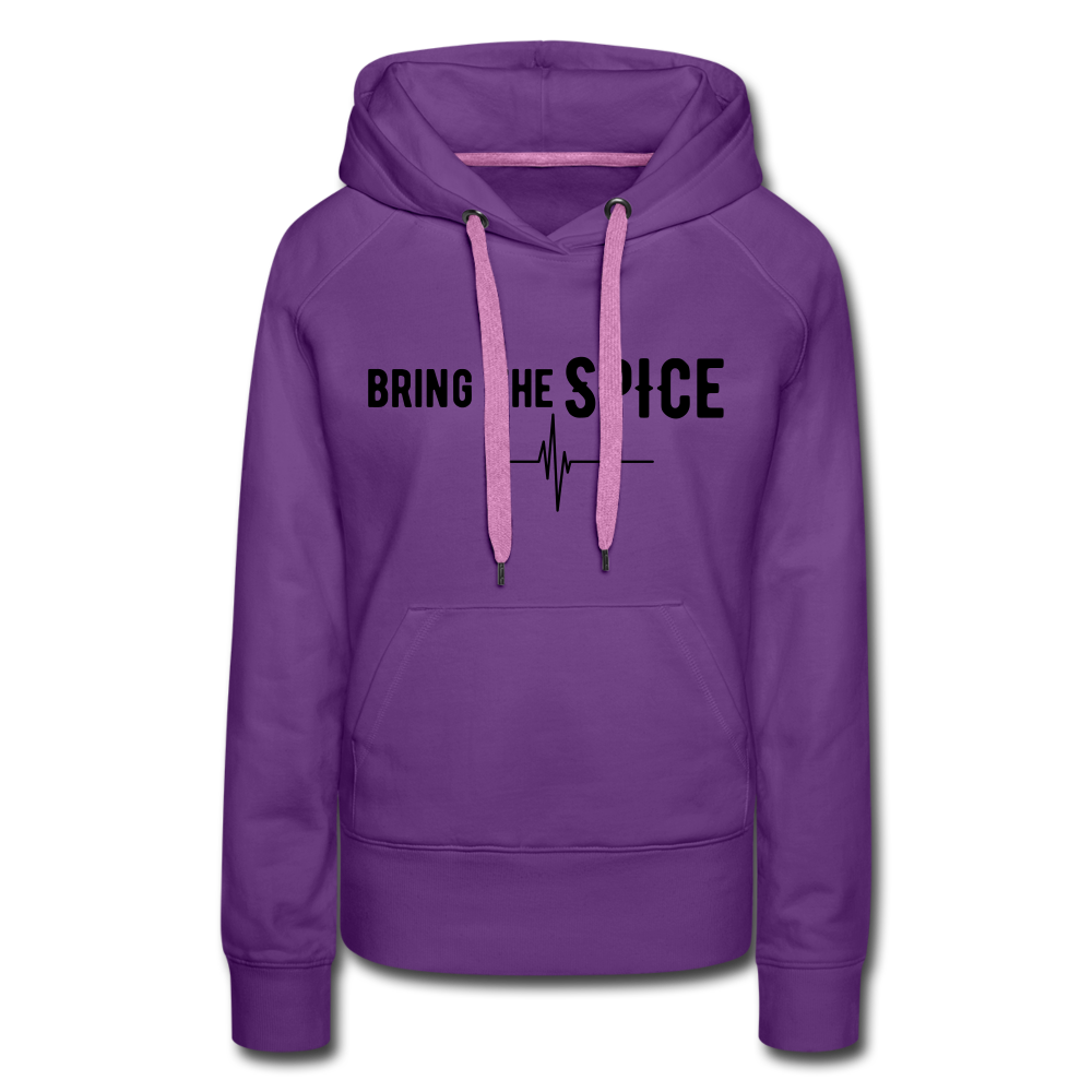 BRING THE SPICE HOODIE - purple