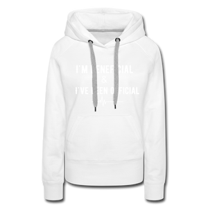 I've Been Official Hoodie - white