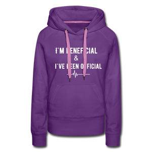 I've Been Official Hoodie - purple