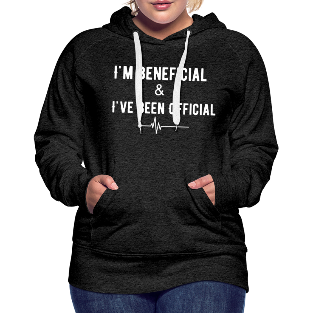 I've Been Official Hoodie - charcoal grey