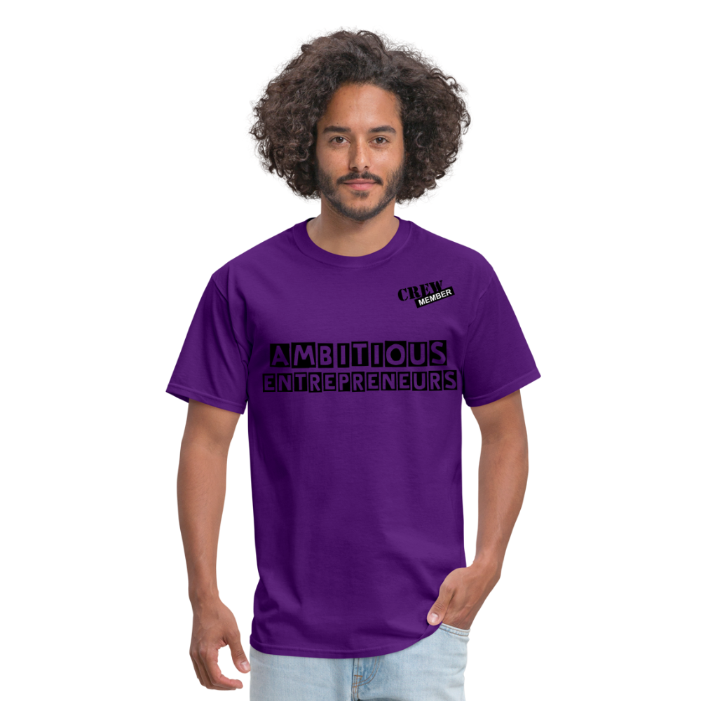 Ambitious Entrepreneurs T-Shirt - purple