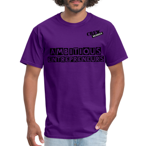 Ambitious Entrepreneurs T-Shirt - purple