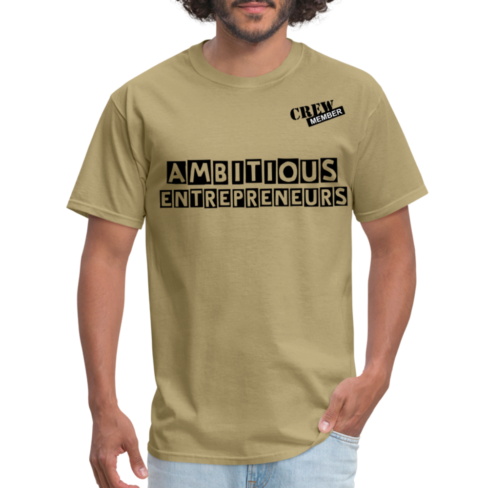 Ambitious Entrepreneurs T-Shirt - khaki