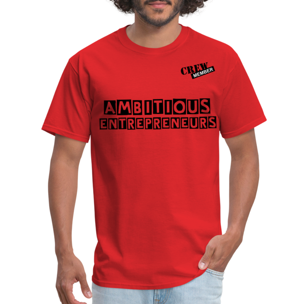 Ambitious Entrepreneurs T-Shirt - red