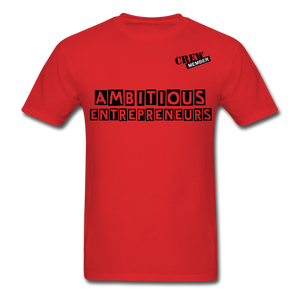 Ambitious Entrepreneurs T-Shirt - red