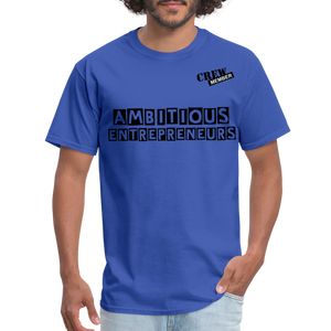 Ambitious Entrepreneurs T-Shirt - royal blue