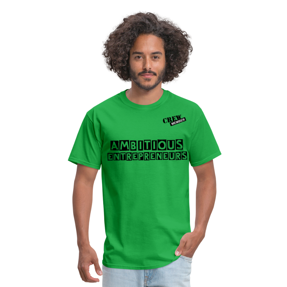 Ambitious Entrepreneurs T-Shirt - bright green