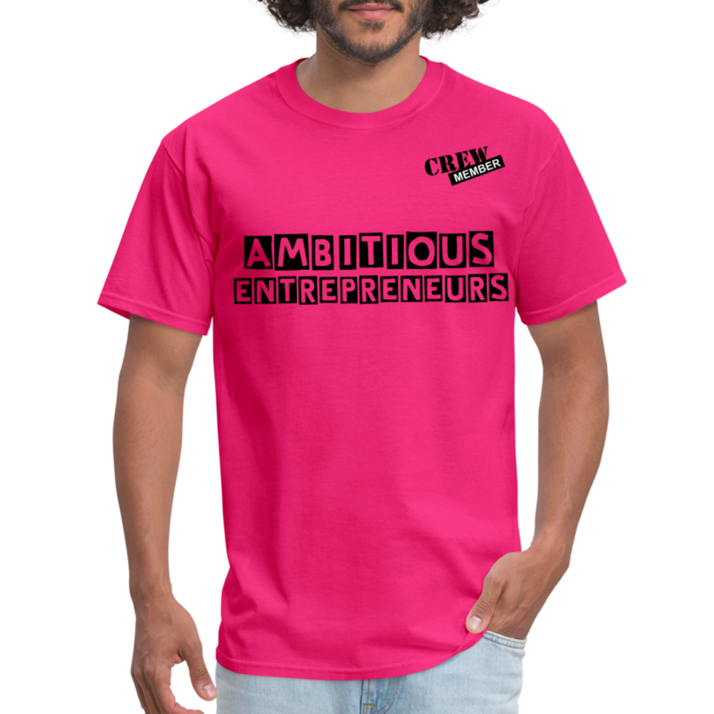 Ambitious Entrepreneurs T-Shirt - fuchsia
