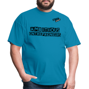 Ambitious Entrepreneurs T-Shirt - turquoise