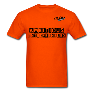 Ambitious Entrepreneurs T-Shirt - orange