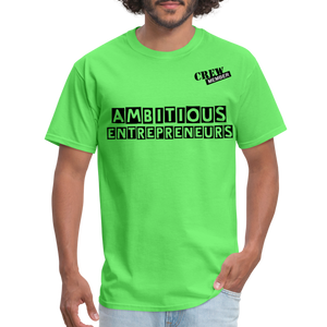 Ambitious Entrepreneurs T-Shirt - kiwi